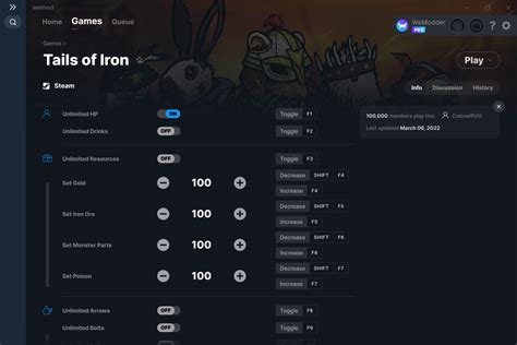 tails of iron cheats|Tails of Iron +14 Trainer .